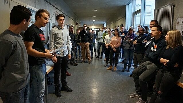 Elf Gruppen zeigten ihre engagiert durchgeführten Projektergebnisse.