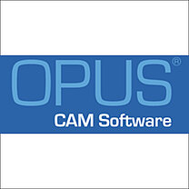 Logo des Unternehmens Opus CAM Software.