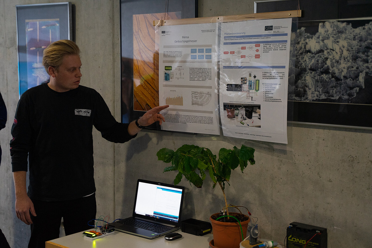 Mensa-Geräuschpegelmesser