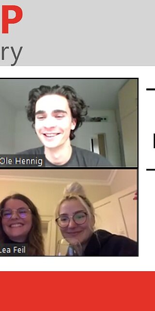 Mit ihrer Idee für ein Kochbuch für Studierende gelang es dem Team von "KISS Kitchen", sich bei der StartUP Factory 2021 den ersten Platz zu sichern.