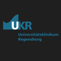Logo des Universitätsklinikums in Regensburg.