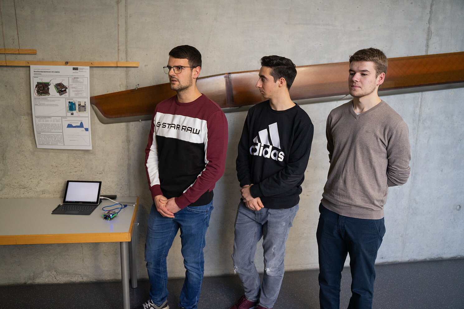 Tragbarer Beschleunigungsmesser mit Logging