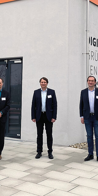 Das CTC-Med Projektteam traf sich zum Auftakt am Technologie Campus Parsberg-Lupburg.