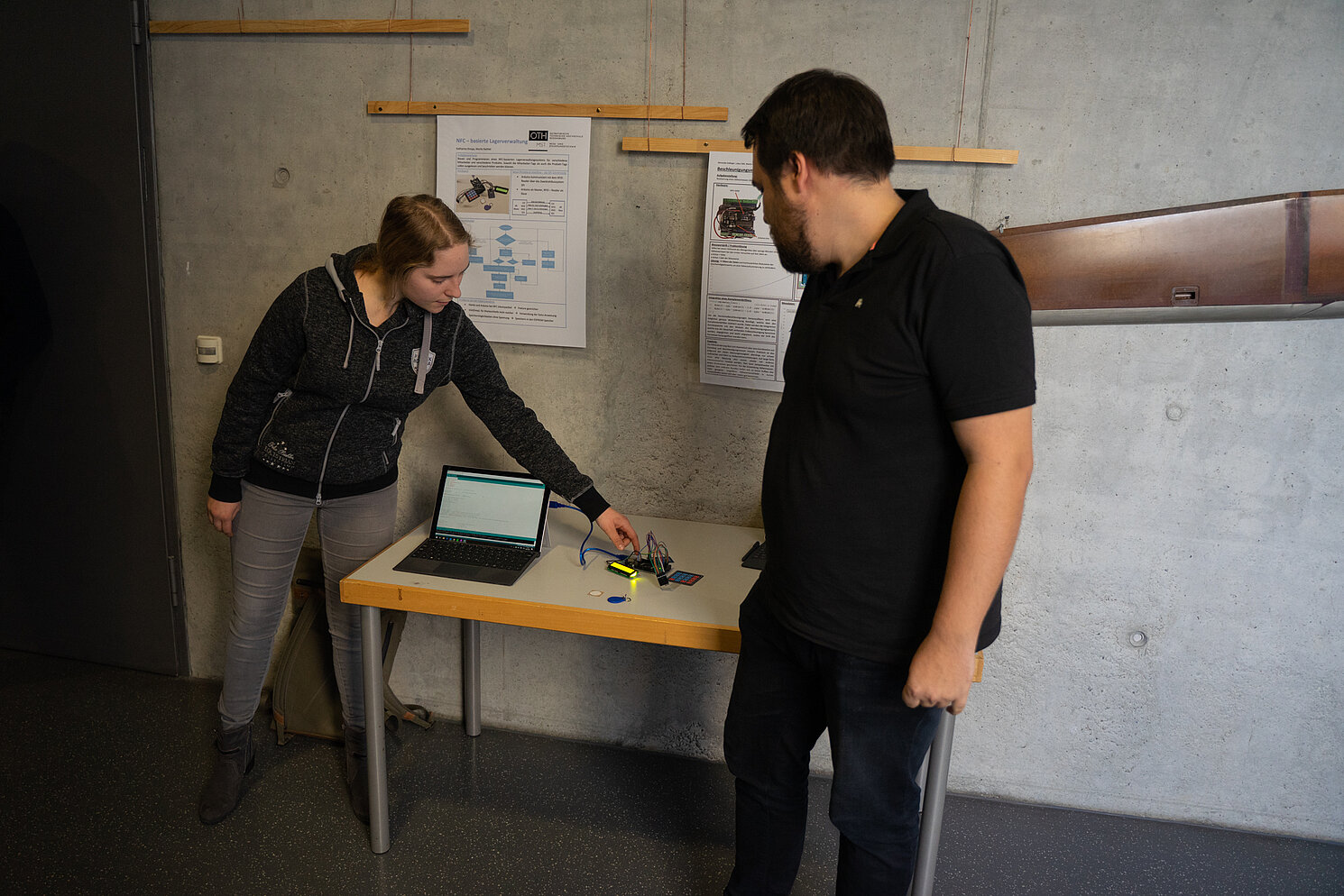 NFC-basierte Lagerverwaltung